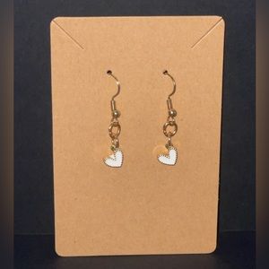 Heart Earrings - Dangle Earrings - Womens Earrings - Girls Earrings - Hearts